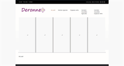Desktop Screenshot of deronnejmf.be